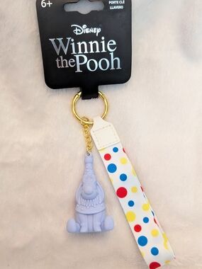 Loungefly Eeyore Clown Keychain Disney Winnie The Pooh nwt